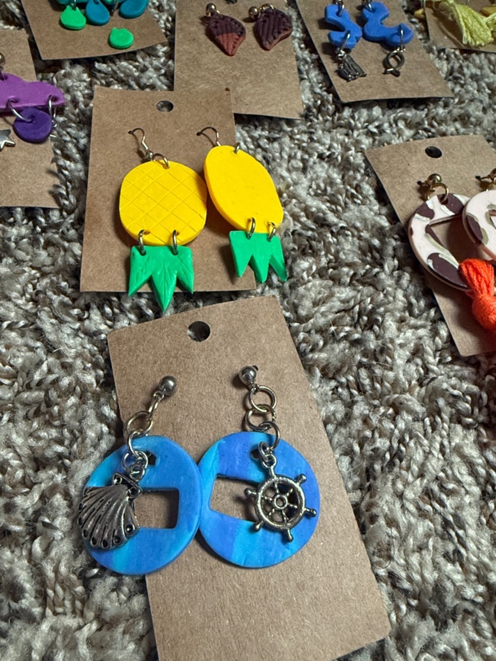 Earrings Handmade For The Summer
